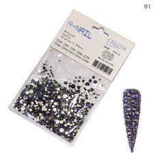 Mix Sizes 1440pc/Pack Crystal/Rhinestones/3D Nail Art Decoration Gemstone