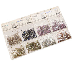 Mix Sizes 1440pc/Pack Crystal/Rhinestones/3D Nail Art Decoration Gemstone