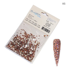 Mix Sizes 1440pc/Pack Crystal/Rhinestones/3D Nail Art Decoration Gemstone