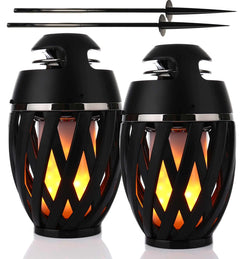 FlameLit Bluetooth Tiki Torch Speakers