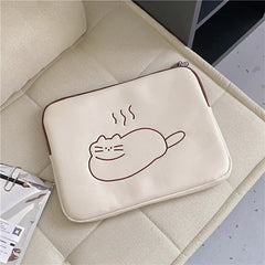 Chic Animal Embroidered Tablet Sleeve