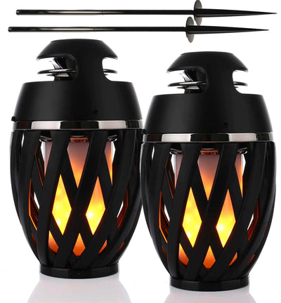 FlameLit Bluetooth Tiki Torch Speakers